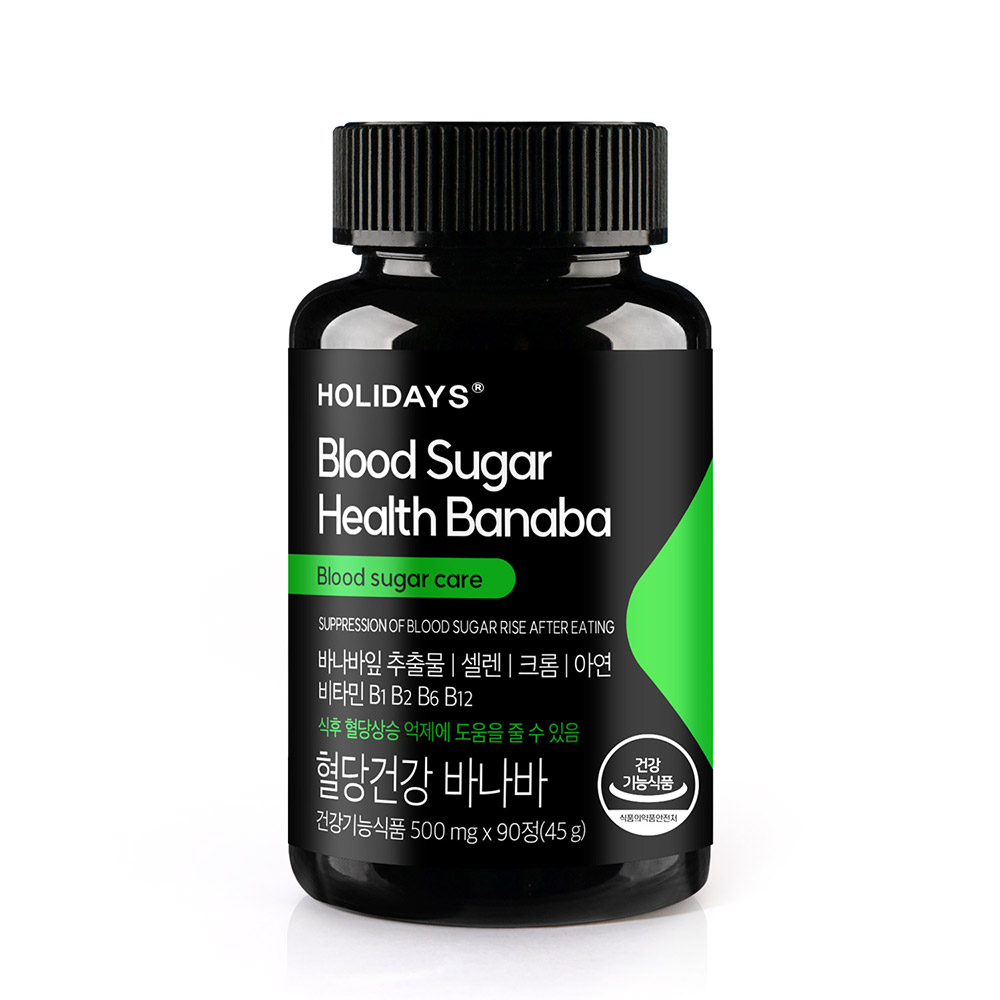 혈당건강 바나바 90정 1병