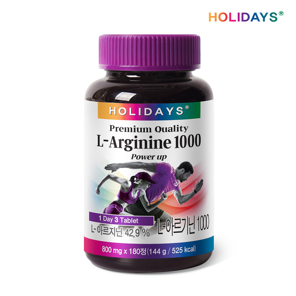 ★ 가정의 달 SALE ★ L-아르기닌1000 180정 1병